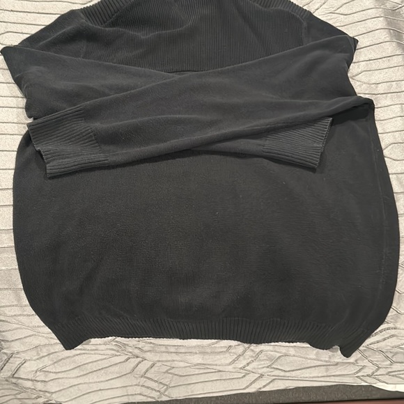 Men’s Black Express Zip Up Hoodie Size L - Picture 8 of 8